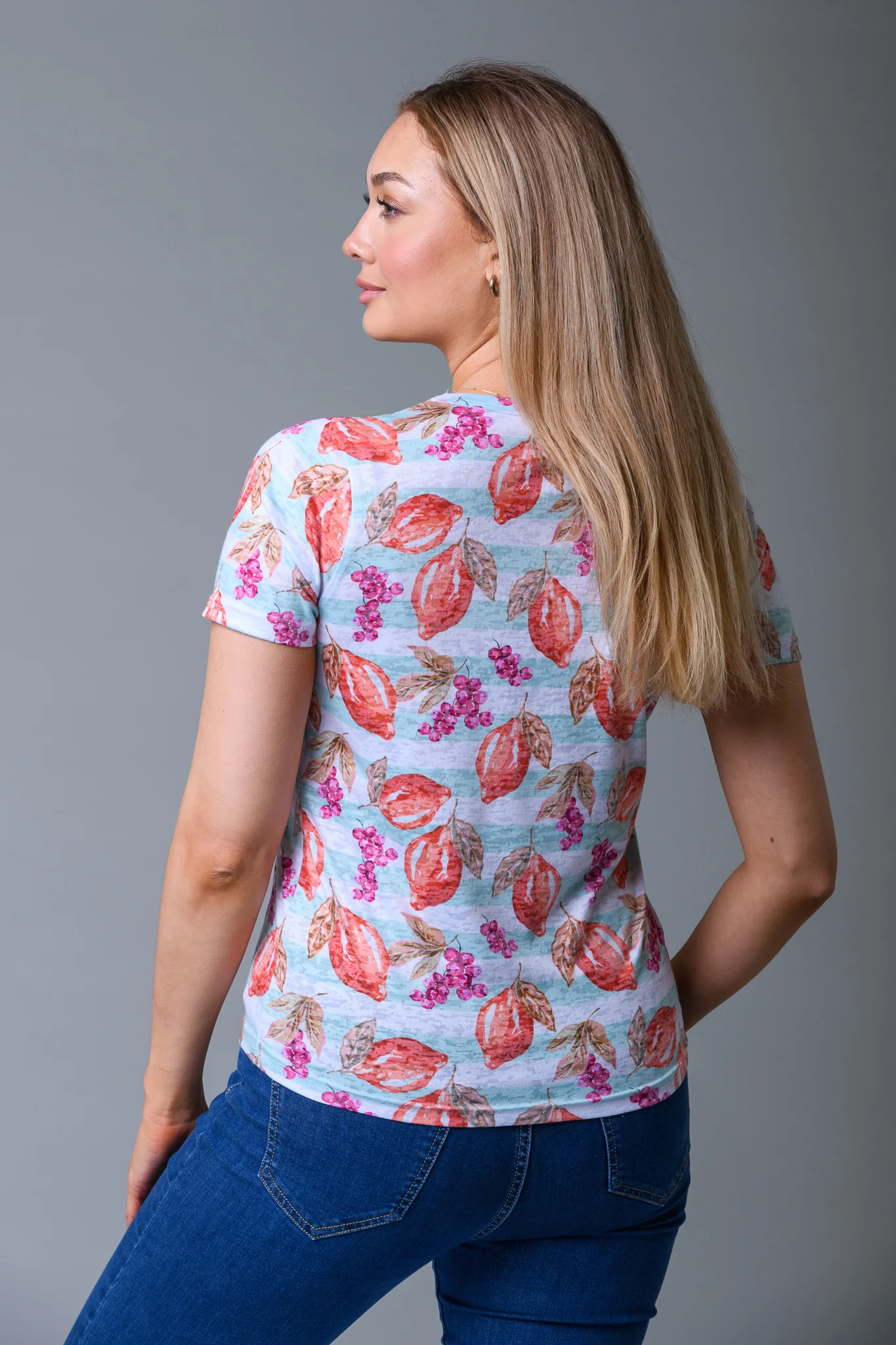 Amalfi Summer Tee RED - Image 2