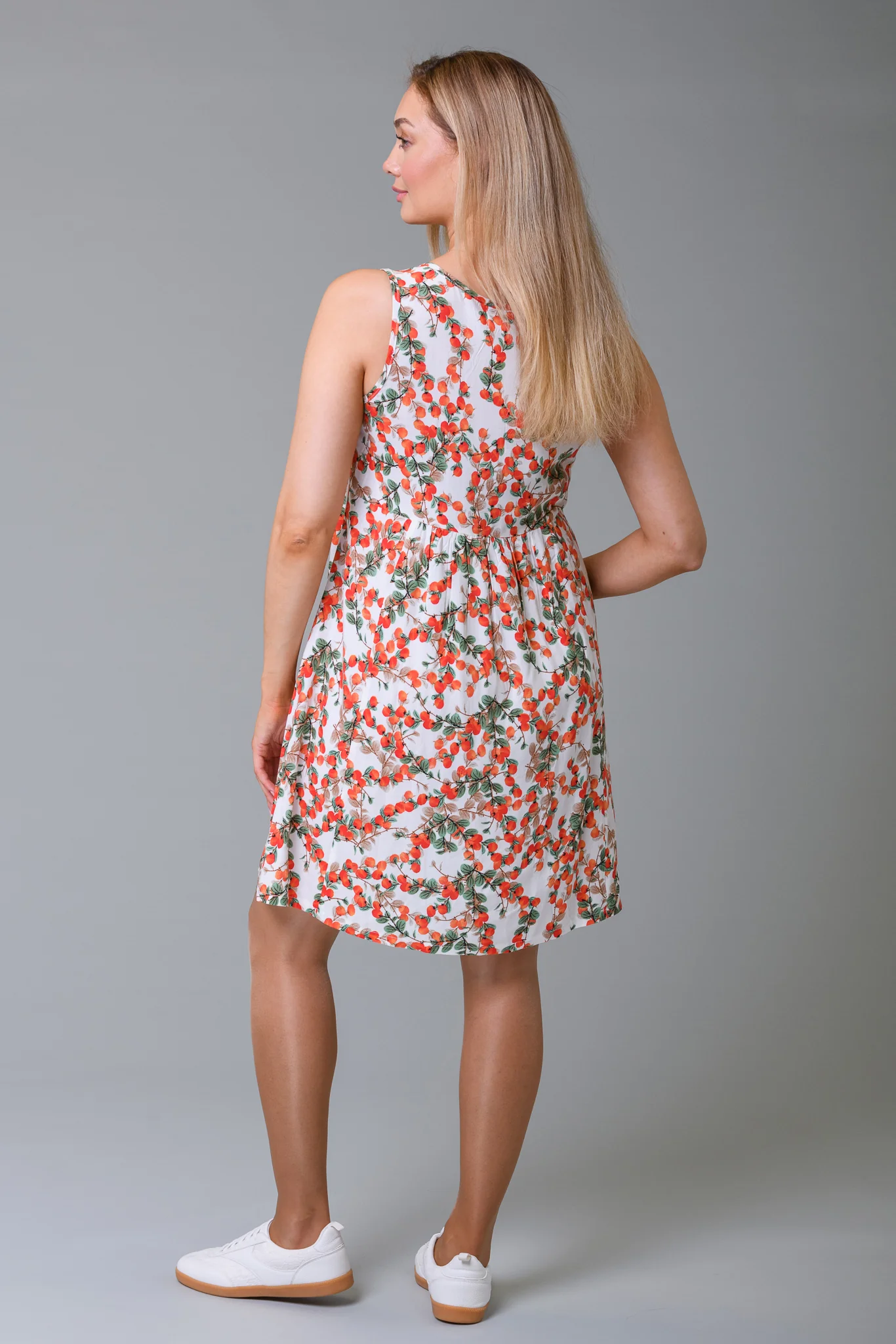 Cherry Blossom Sundress Multi Orange - Image 2