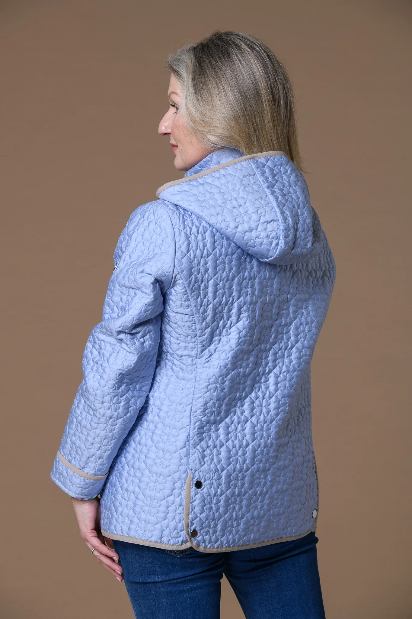 Clover Quilt Jacket LILAC - Image 3
