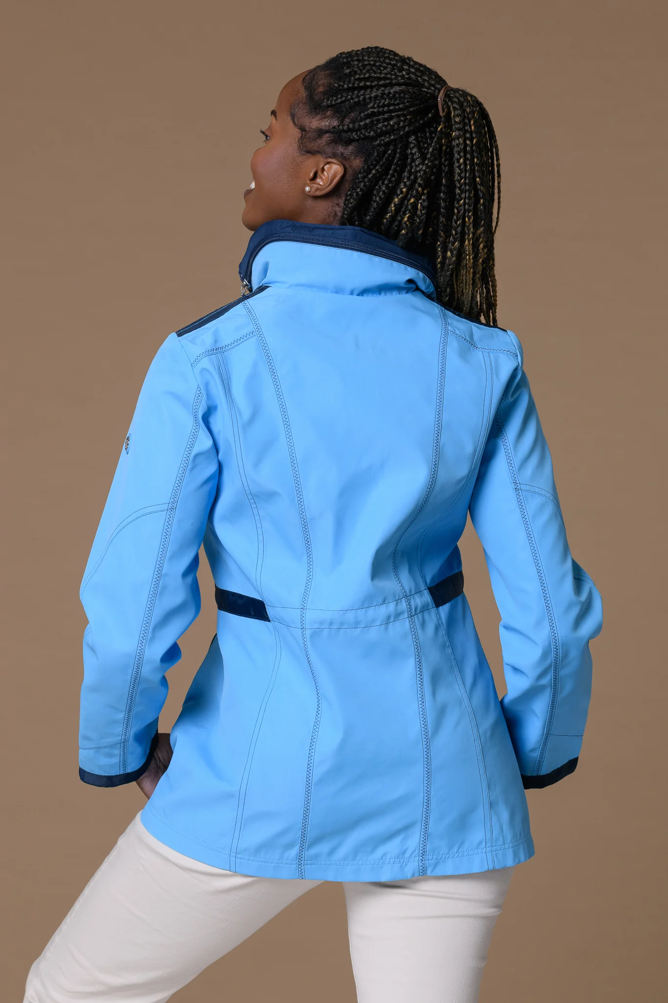 Contrast Trim Mac Bonnie BLUE - Image 2