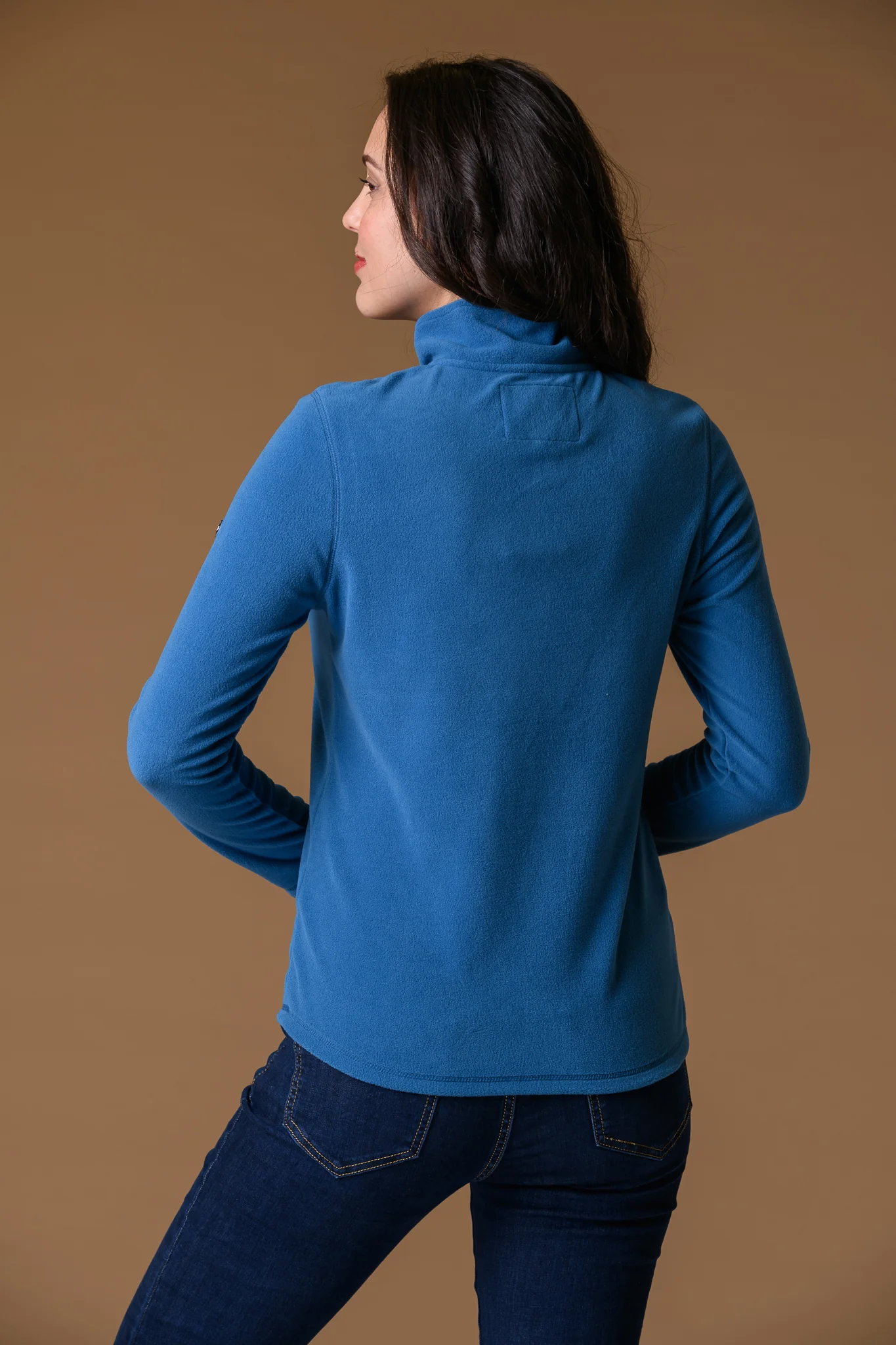 Fleece 1/2 Zip - Petrol - Image 3