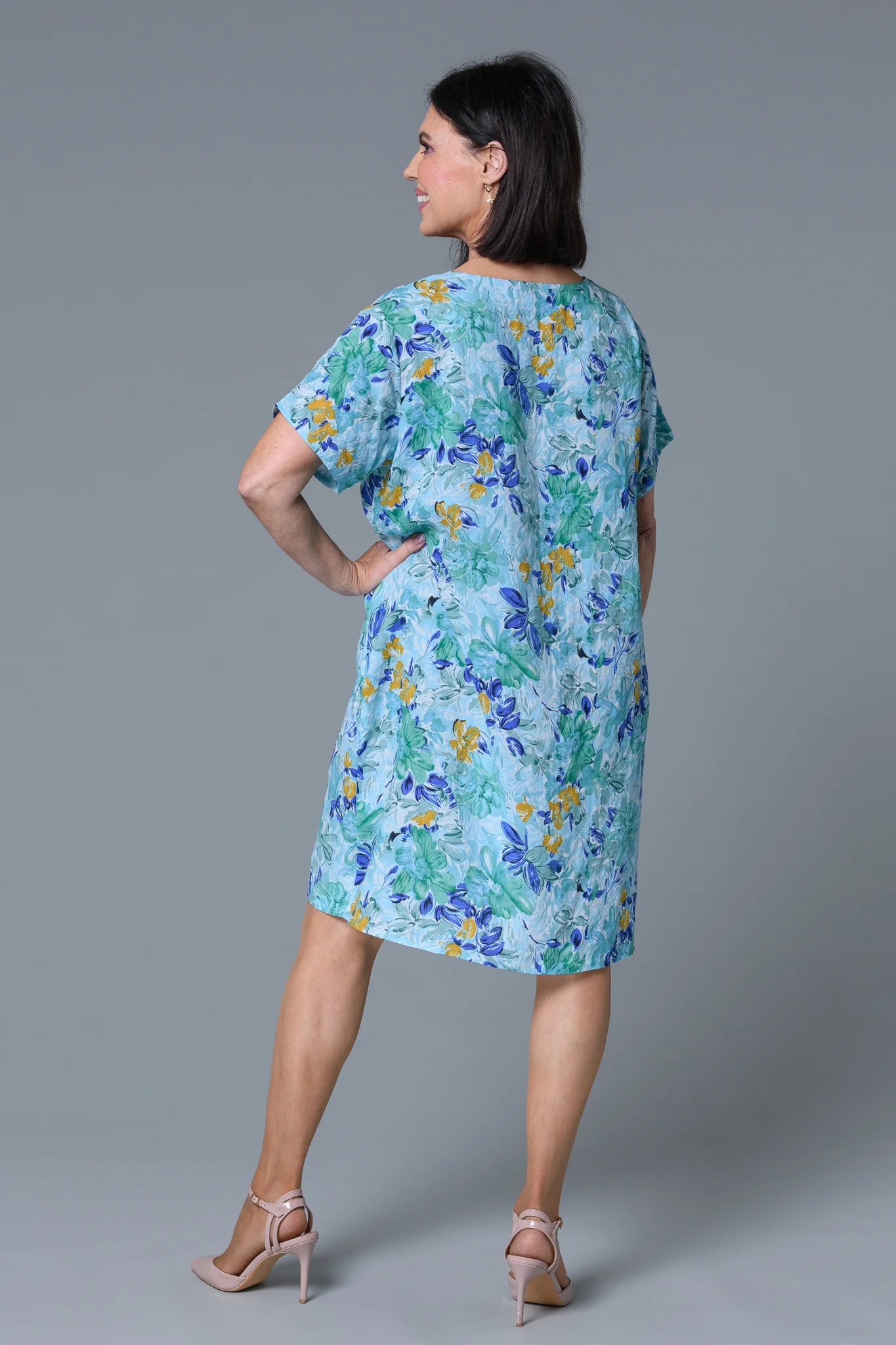 Ocean Breeze Dress BLUE - Image 2