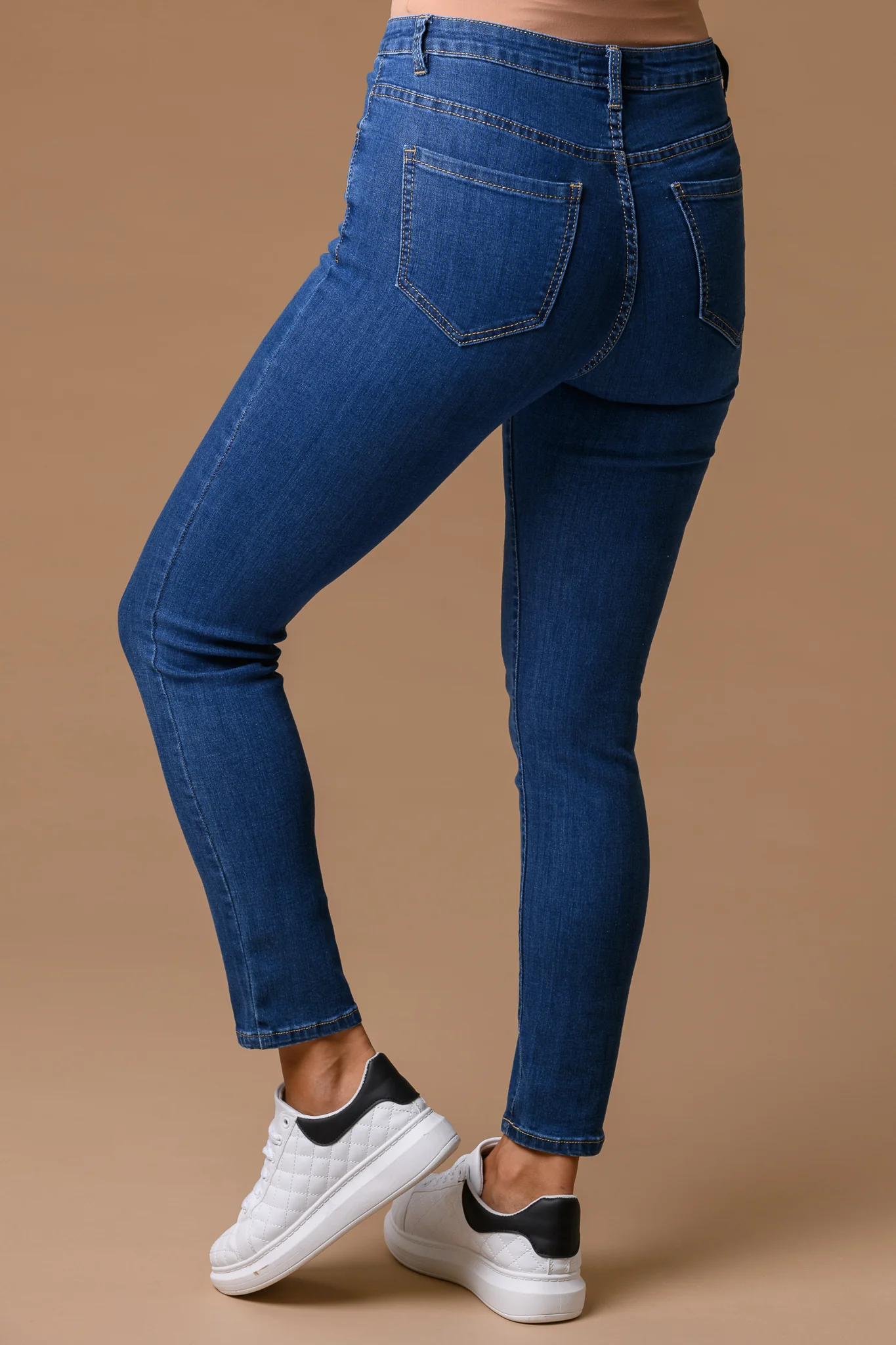Straight Leg Denim 29" MID BLUE - Image 2