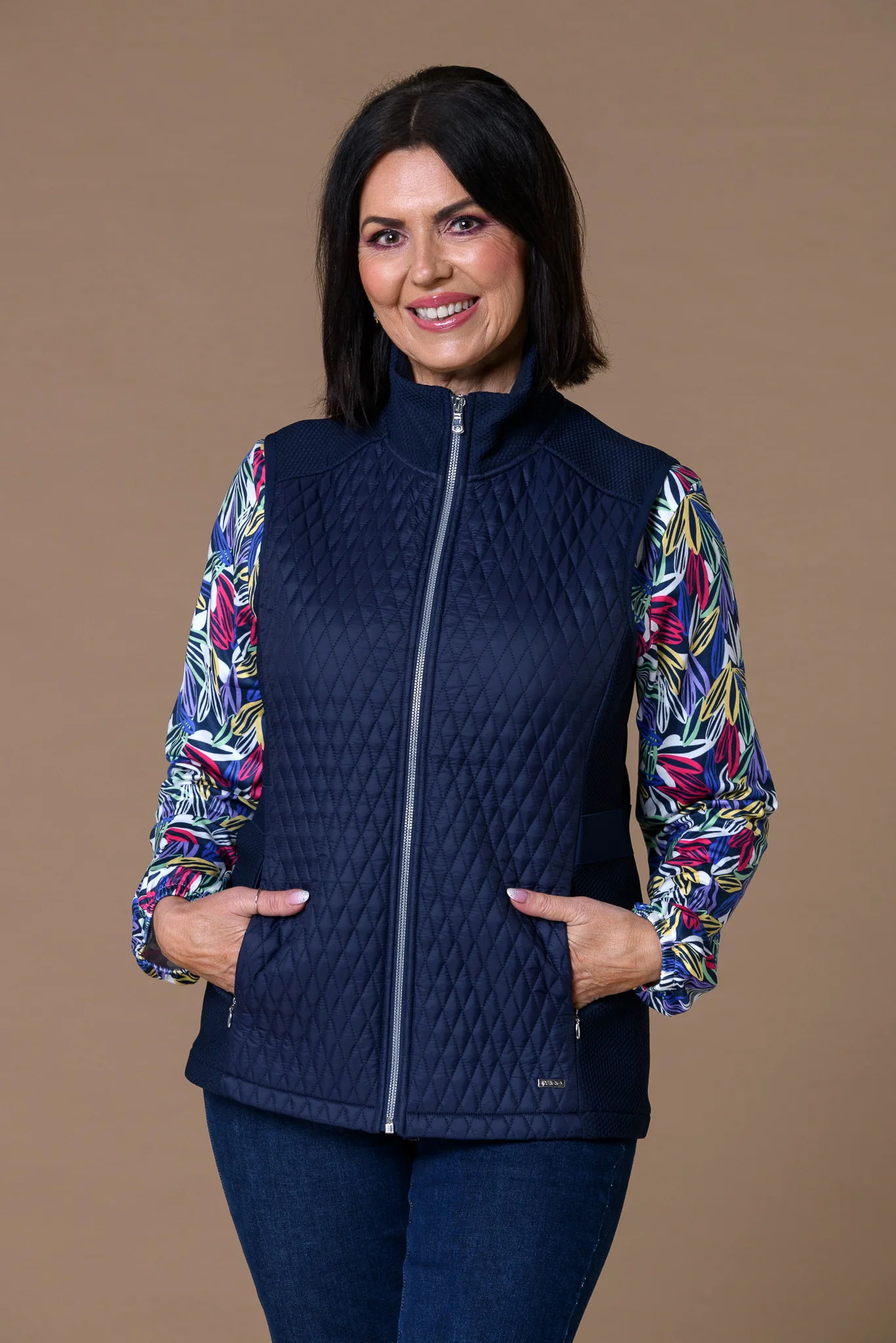 Supersoft Keyhole Top BLUE - Image 3