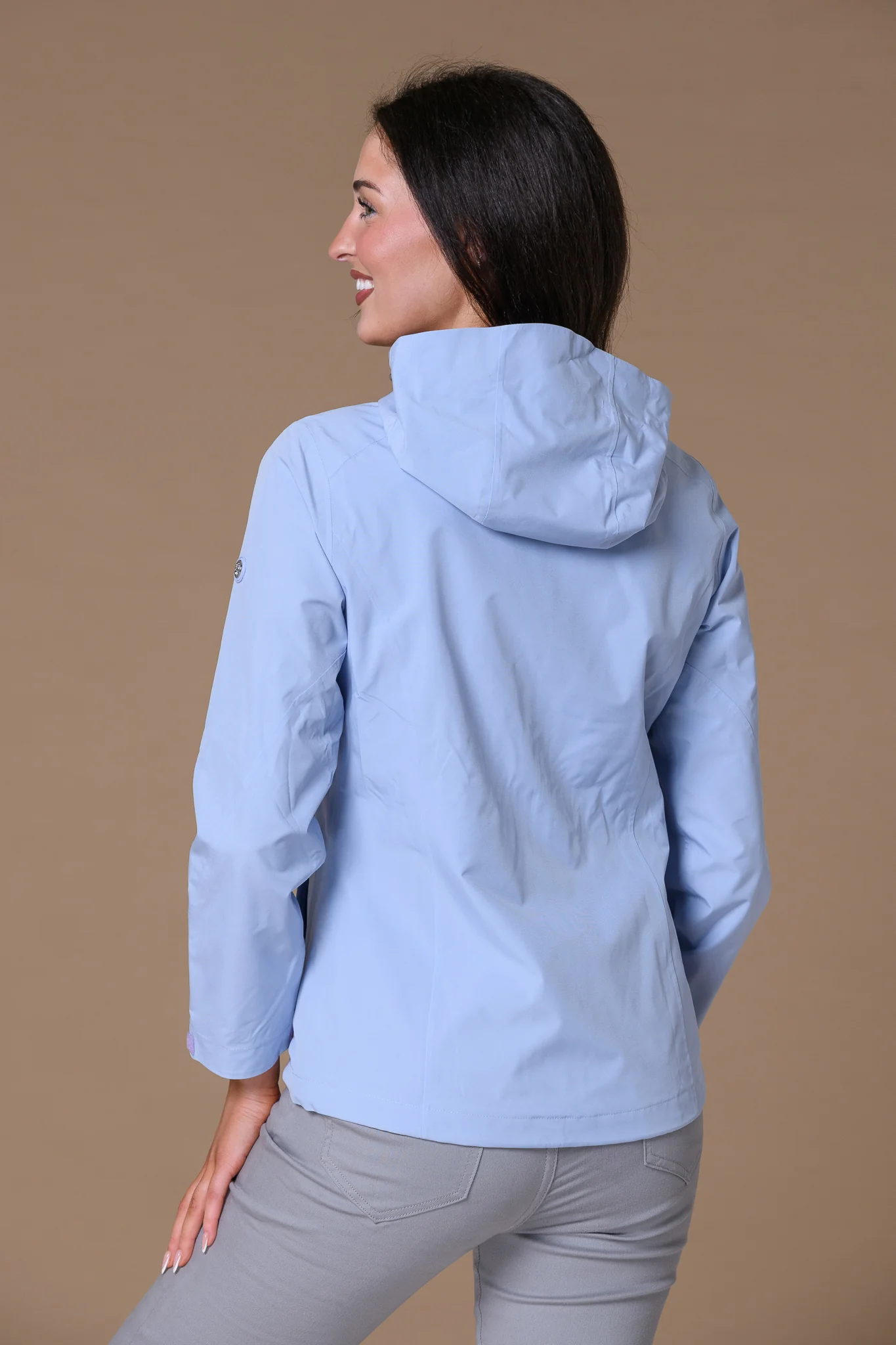 Waterproof Zip Jacket PURPLE - Image 3